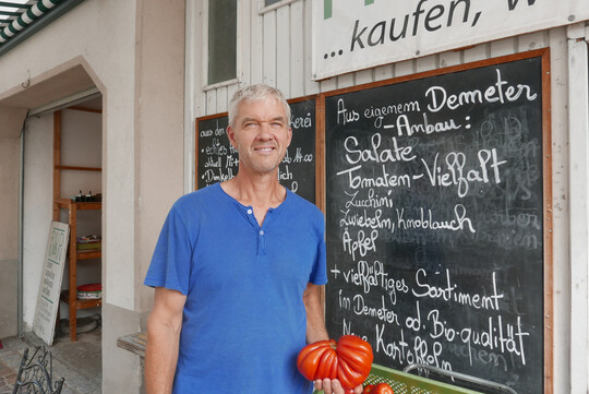 Kilian Rudmanns Umstellung auf den Bioanbau lief im Kundenkreis nicht reibungslos ab, war aber schlielich doch erfolgreich.