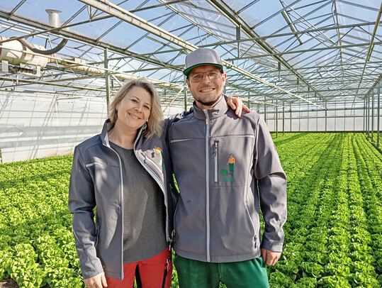 Cousine und Cousin: Nadine Andres und Jens Hoffmann sind ein eingespieltes Team.