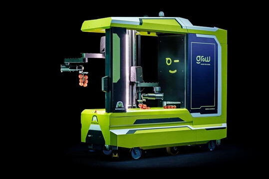 Der GRoW-Roboter wurde bereits 2022 auf der Greentech mit dem Robot Award ausgezeichnet. Nun wartet er mit einigen Weiterentwicklungen auf.