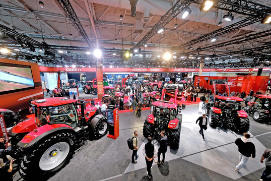 Landtechnik ohne Ende erwartet die Besucher wieder auf der diesjhrigen Agritechnica in Hannover.