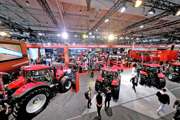 Landtechnik ohne Ende erwartet die Besucher wieder auf der diesjhrigen Agritechnica in Hannover.