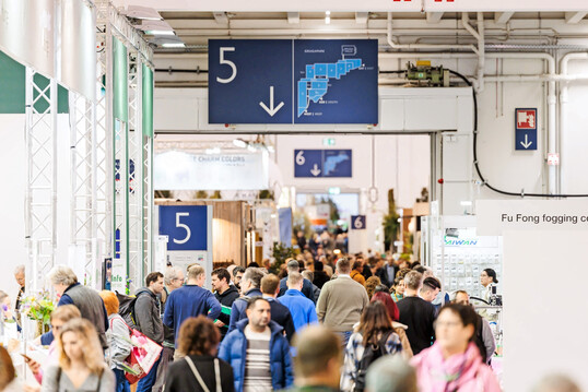 Von Floristik bis Gewächshaustechnik hat die Messe für alle Sparten des Gartenbaus ein breites Angebot.