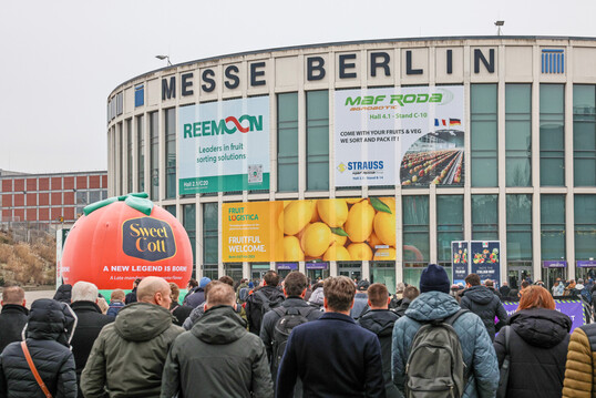 Auch in diesem Jahr erwartet die Fruit Logistica Anfang Februar wieder �ber 90.000 Besucher in Berlin.