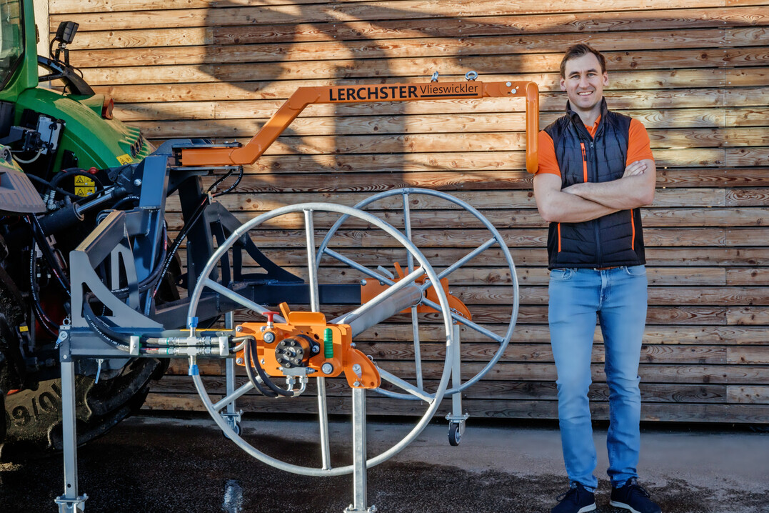 Simon Lerchster hat im Jahr 2025 ein Landtechnik-Start-up gegr�ndet.