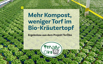 „Mehr Kompost, weniger Torf im Bio-Kräutertopf“ ist ein neues Merkblatt für die Praxis.