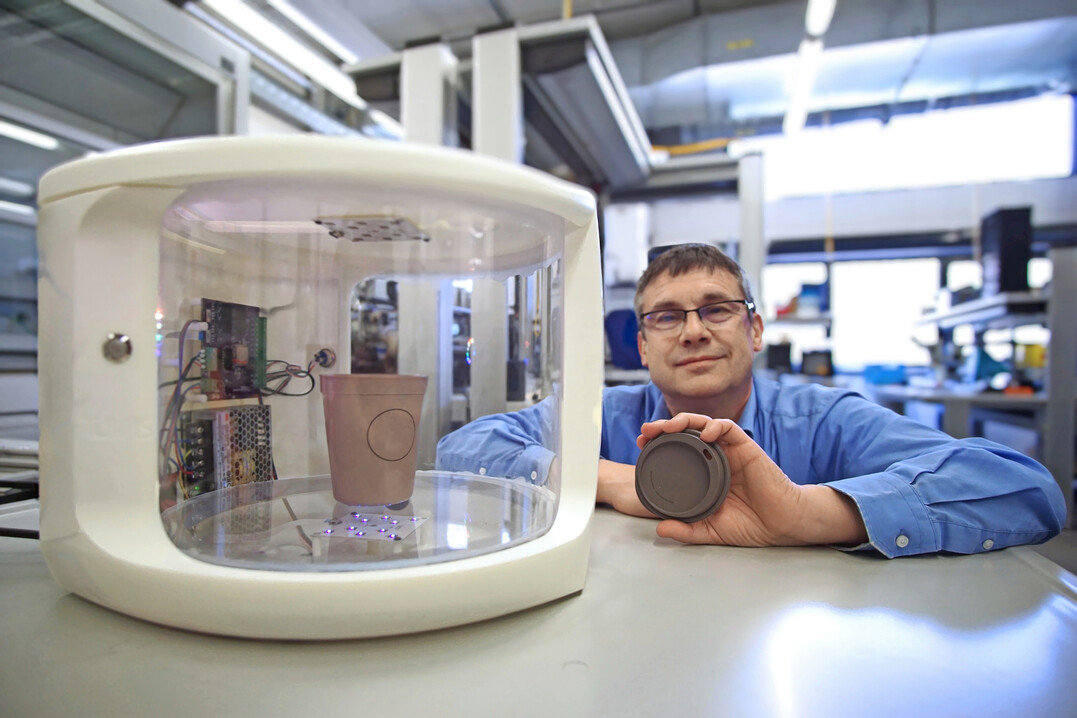 Thomas Westerhoff entwickelt innovative Desinfektionsverfahren auf Basis moderner UV-LEDs.