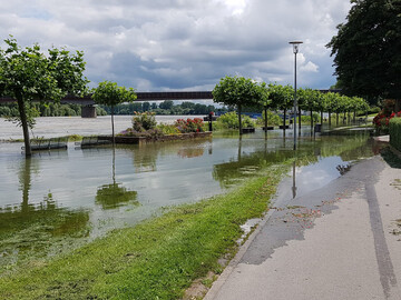 Durch die starken Regenflle ist es in den vergangenen Wochen vielerorts zu Hochwasser gekommen. 