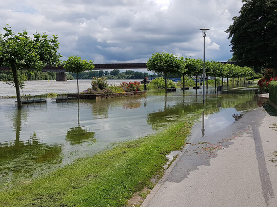 Durch die starken Regenflle ist es in den vergangenen Wochen vielerorts zu Hochwasser gekommen. 
