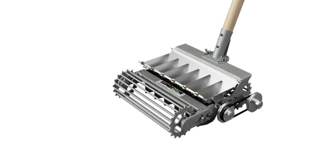 Die neue 6-reihige Kleinsmaschine K6 von Sembdner Maschinenbau.