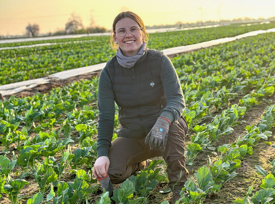 Tatjana Sieber hat in der Ausbildung zur Gemsegrtnerin ihre groe Leidenschaft gefunden.