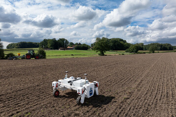 Forschende des Deutschen Forschungszentrums fr Knstliche Intelligenz (DFKI) arbeiteten daran, dass sich Roboter auf einem landwirtschaftlichen Betrieb autonom zurechtfinden knnen. Beim Spot Farming knnte die Technologie eingesetzt werden.