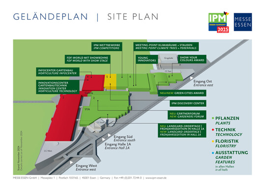 Gelndeplan der IPM 2025