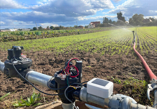 Ein Drittel des Wasser- und Energieverbrauchs kann mit der Spherag-Lsung laut Hersteller in der Landwirtschaft eingespart werden.
