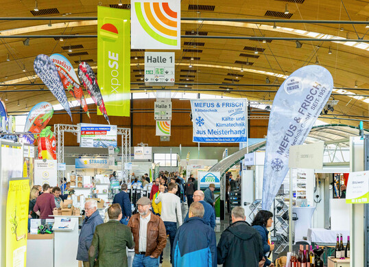 Auch 2024 zog das Messeduo expoSE und expoDirekt wieder zahlreiche Aussteller und Fachbesucher an. 