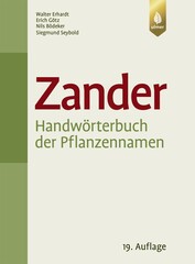 Zander. Handwrterbuch der Pflanzennamen