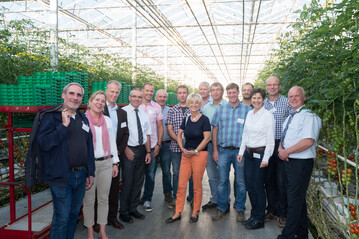 Die Teilnehmer erfahren, welche Vorteile der Einsatz von Ntzlingen in der Tomatenkultur bringt. 