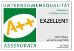 Die Gartenbau-Versicherung wurde beim Assekurata-Ranking mit exzellent bewertet.