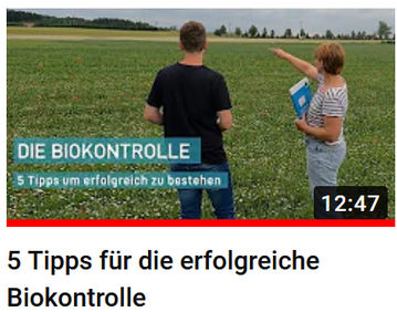 Bioland-Berater Johannes Walther verrt im dritten Teil der Videoreihe rund um den biologischen Landbau wie die Biokontrolle erfolgreich abluft.