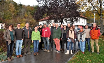 Auftaktveranstaltung zur Fortbildung Bodenpraktiker im Gemsebau im Evangelischen Bildungszentrum auf dem Hesselberg in Mittelfranken.
