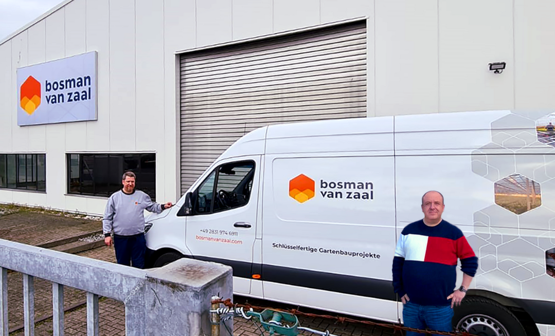 Servicetechniker Kim Zantow und Thomas Bauer,leitender technischer Verkaufsberater sowie Niederlassungsleiter.