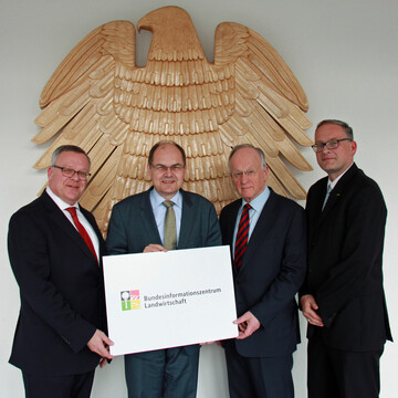 BZL-Start mit Bundesminister Schmidt