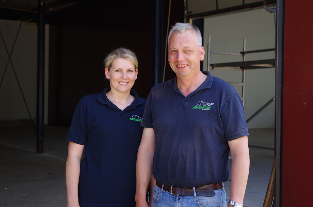 Unternehmer Jan von Oehsen mit Tocher Anna-Engelken.
