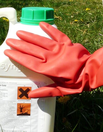 Handschuhe schtzen auch vor aggressiven Stoffen sowie Gefahrstoffen. 