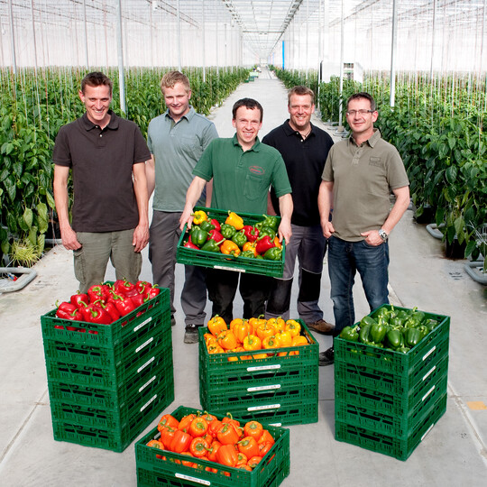 Die Reichenauer Grtnersiedlung im Hegau in Kooperation mit Edeka erhielt den 2. Preis fr unternehmerische Innovation in der Landwirtschaft.