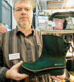 Diese Kurzschaftstiefel für
dicke Waden bietet UBA
auch als Wintermodell.