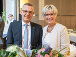 ZVG-Präsident Jürgen Mertz und Eva Kähler-Theuerkauf