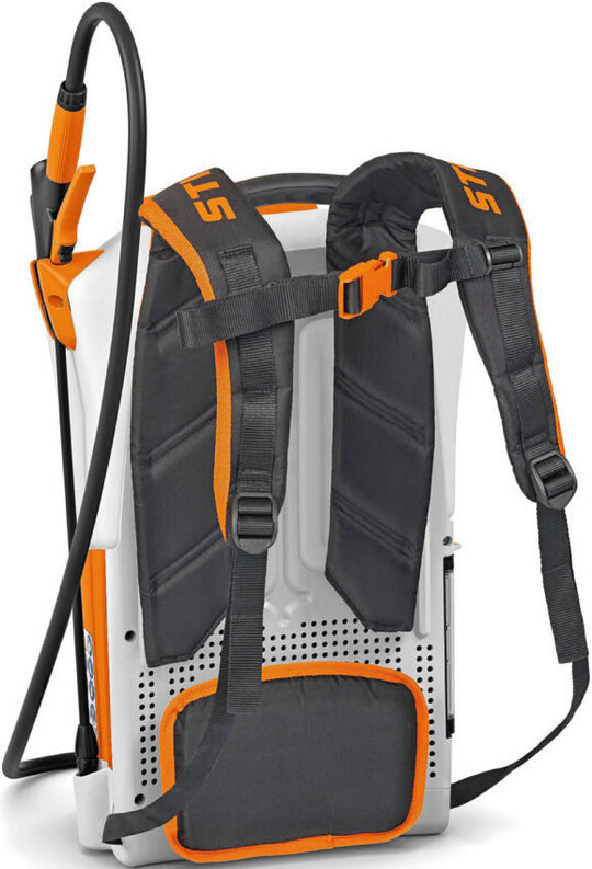 Keine Lust auf selbst pumpen? Rckenspritzen gibt es auch mit Akkubetrieb wie beispielsweise die SGA 85 von Stihl.