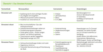 Das Stresstest Konzept