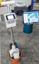 Agravis NetFarming empfahl das Bodenanalysegerät XLab, um gezielt in den einzelnen Feldzonen Bodenproben zu nehmen.