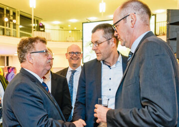 v.l.: Hans-Joachim Fuchtel, Christian Ufen und Bernhard Krüsken