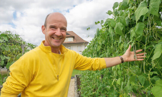 Markus Lohr produziert Spezialgemse fr die Direktvermarktung.