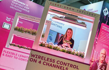 Mit der Lsung von Food Autonomy Lighting knnen Leuchten drahtlos gesteuert werden.