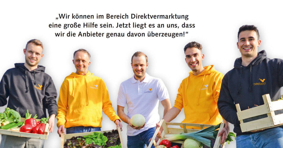 „Wir können im Bereich Direktvermarktung eine große Hilfe sein. Jetzt liegt es an uns, dass wir die Anbieter genau davon überzeugen!“