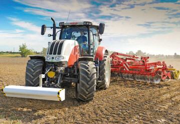 Bodenqualitt messen mit dem topsoil Mapper und Weitergabe an die Bearbeitungsmaschine weiter zur effizienten tiefensteuerung.