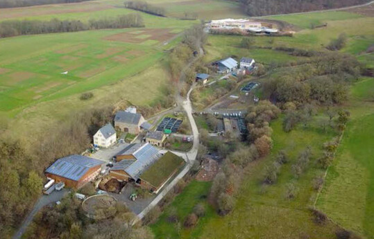Die Staatsdomne Gladbacherhof bei Villmar beherbergt die ko-Feldtage.