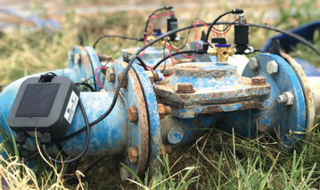 Mit der kleinen Steuereinheit NEXT WaterControl wird die vorhandene 
Bewsserungsanlage digital.