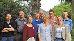 Sie informierten in Straelen über Nützlinge (von links): Peter
Katz, Holger Nennmann, Heike Scholz-Döblin, Dirk Scholz,
Rainer Wilke, Marion Ruisinger, Ulrich Büsing, Sabrina Sieger
und Arne Peters