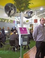 Das tellerförmige Gerät Biobolo:
Lösung für zeitsparendes und effektives
Ausbringen von Raubmilben