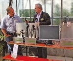 Reiner Götz, Joinature, stellte
seine Bewässerungsprodukte
vor.