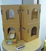 Die Grünspargelsteige von
Klingele für die Verpackung
von stehendem Spargel