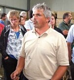 Thomas Vogt, Hofgut Kräuter Graf und
Vogt, informierte über die Satztrocknung
in Georgenhausen.