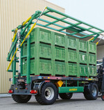 Diese Konstruktion eignet sich für Gemüsekisten.