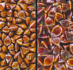 Blutampfersamen (l.), Kultursauerampfersamen (r.).