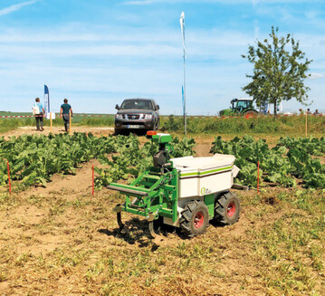 Autonome Roboter sind Voraussetzung fr die Pflanzenbausysteme der Zukunft. 