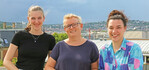 Von links: Melina Kesel, Regina Klein und Julia Appel.