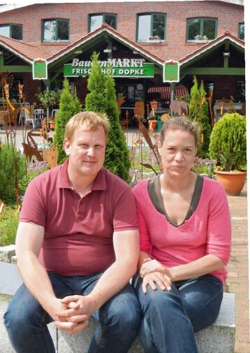 Neele und Andreas Dpke blicken
entspannt in die Zukunft.